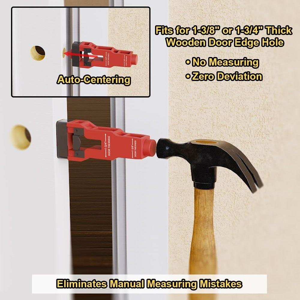 Precision Mortise Tool Installation Kit Material Removal Door Lock Mortise Tool  Door Installation