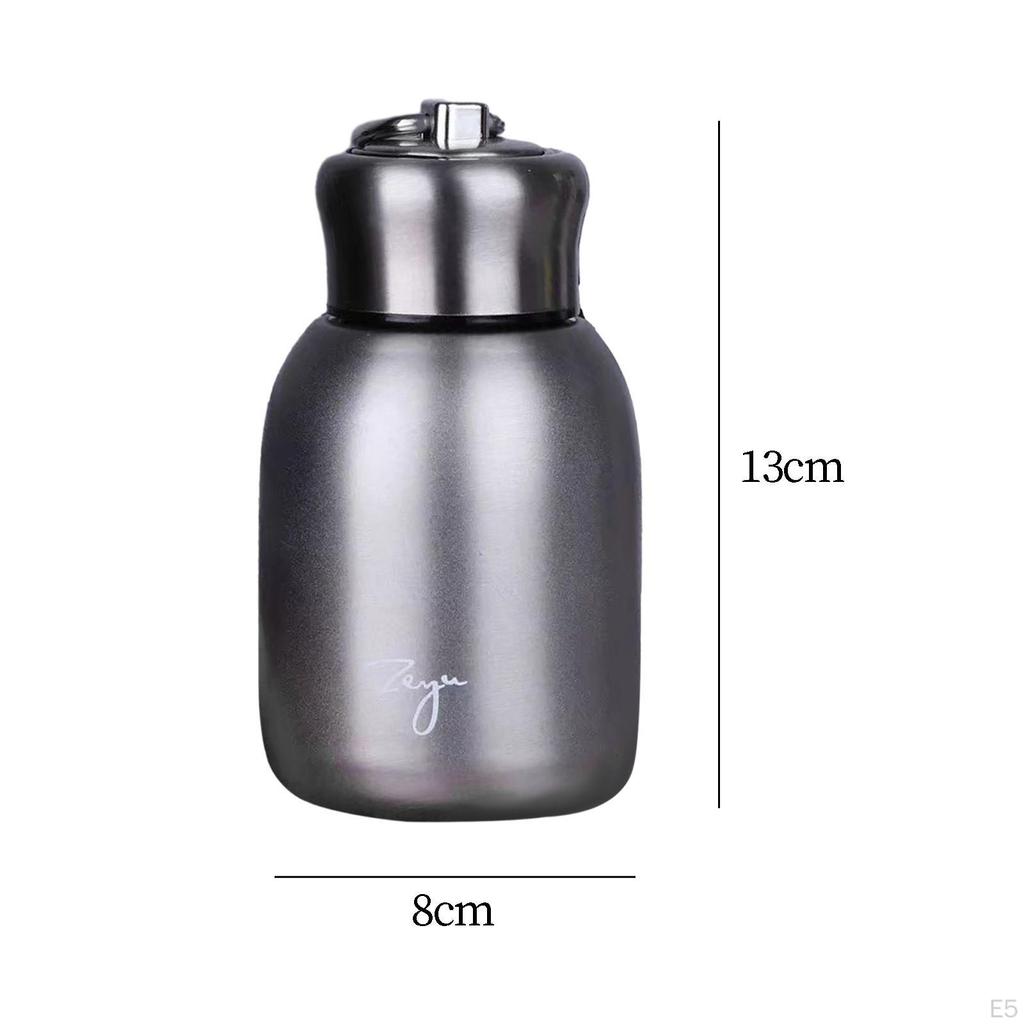 Mini Thermal Mug Stainless Steel Travel Drink Water Bottle Beverage Tumbler Cup for