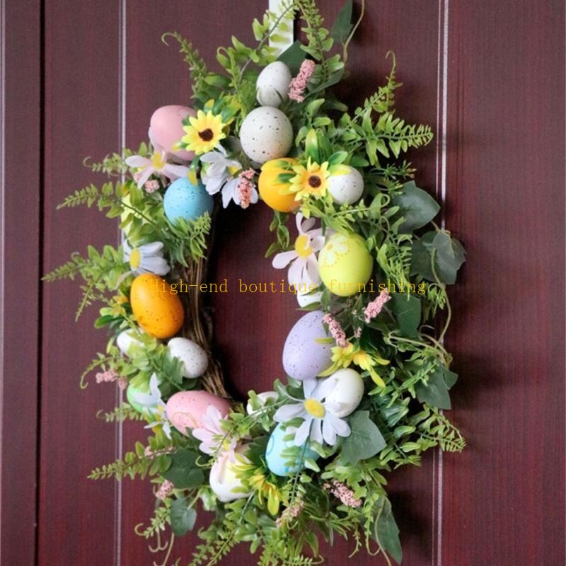  Beautiful Easter Floral Wreath Floral Headband for Celebrations and Parties