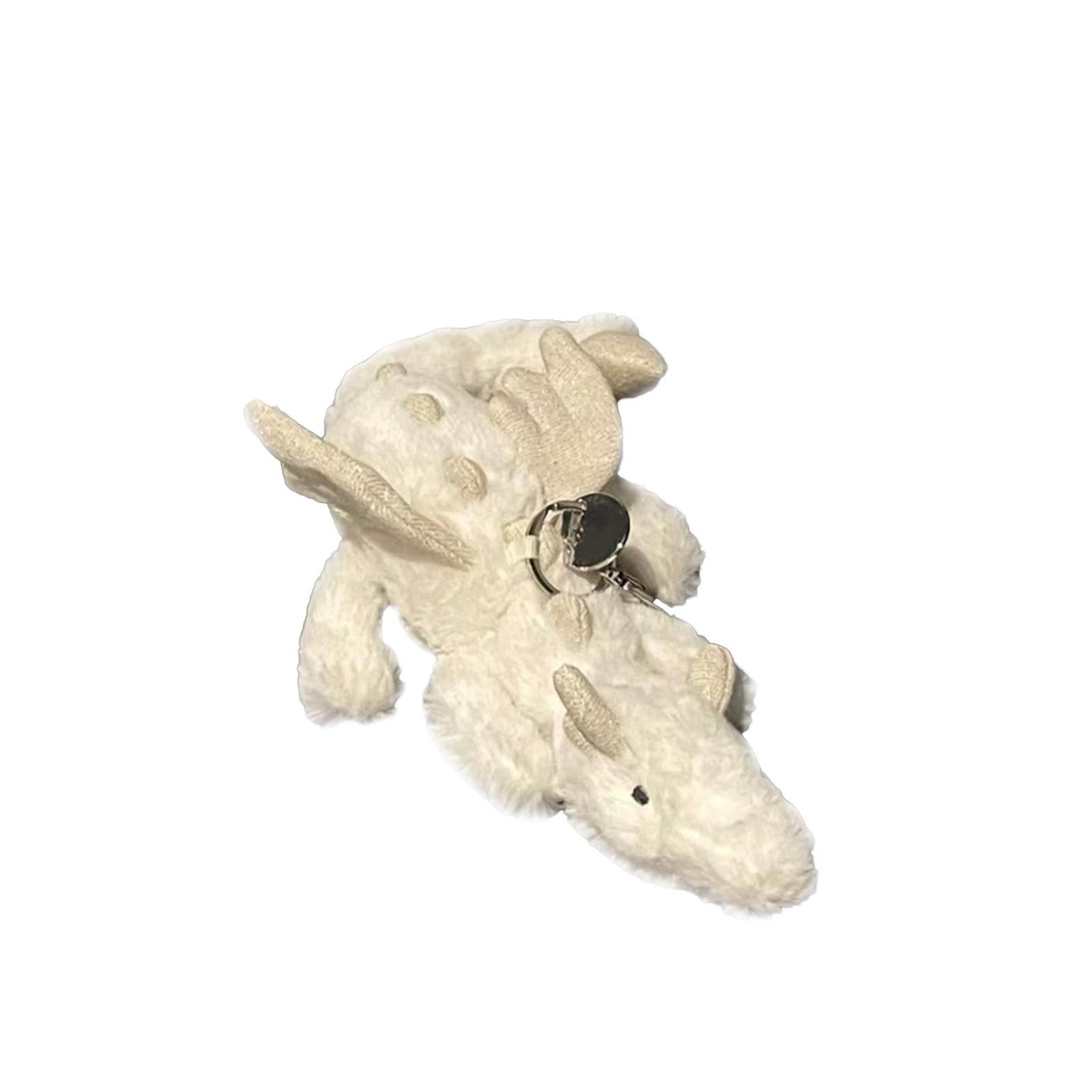 

Симпатичные плюшевые игрушки. Сумки для кукол. Подвесные аксессуары. Брелки One Size бежевый