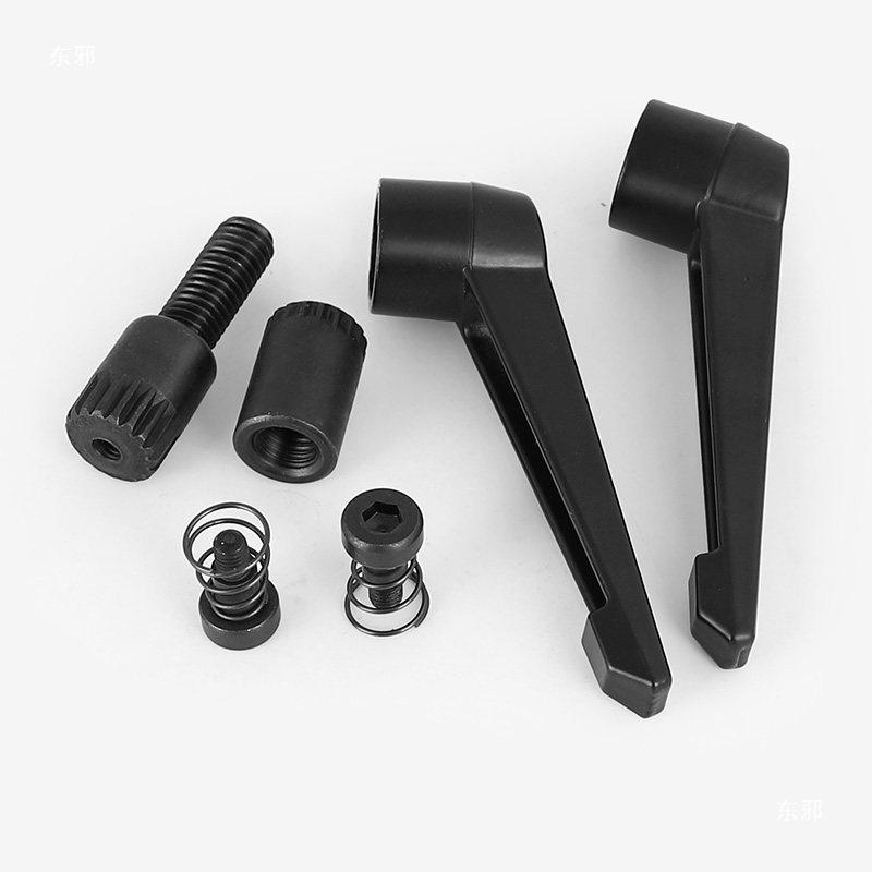 Adjustable Ratchet Handle L-Shaped Wrench with M5/M10/M16 Set Screw 7-Shaped Quick Lock Bolt