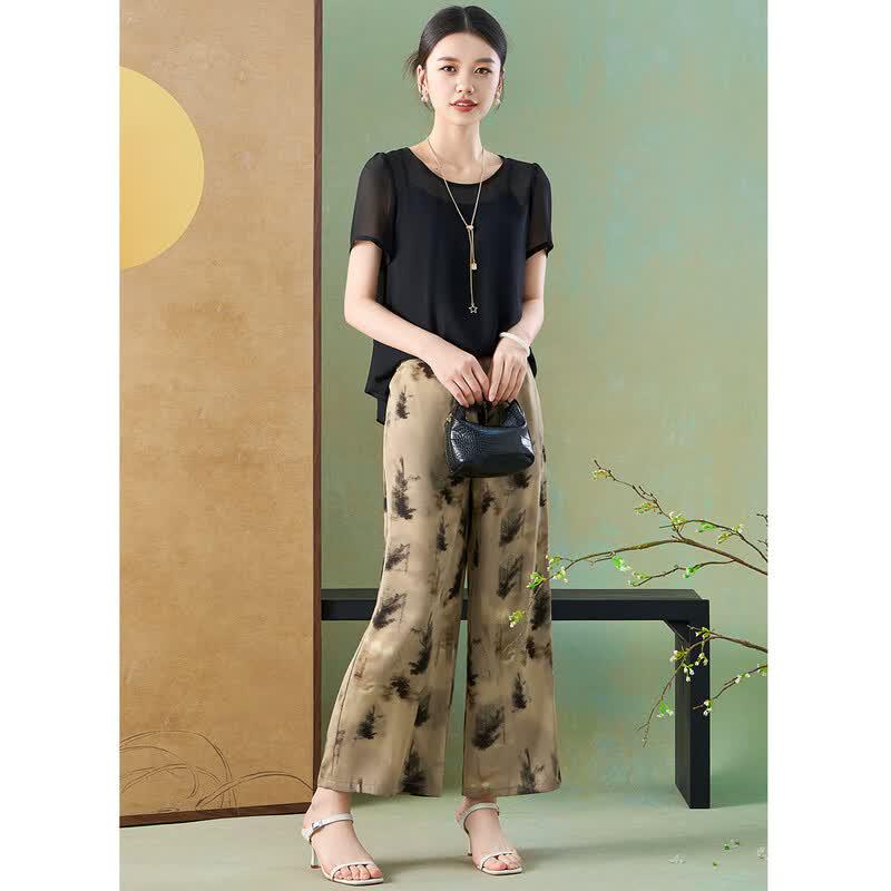 Mei Lan Ni Fashion Commuter Two-Piece Set XL