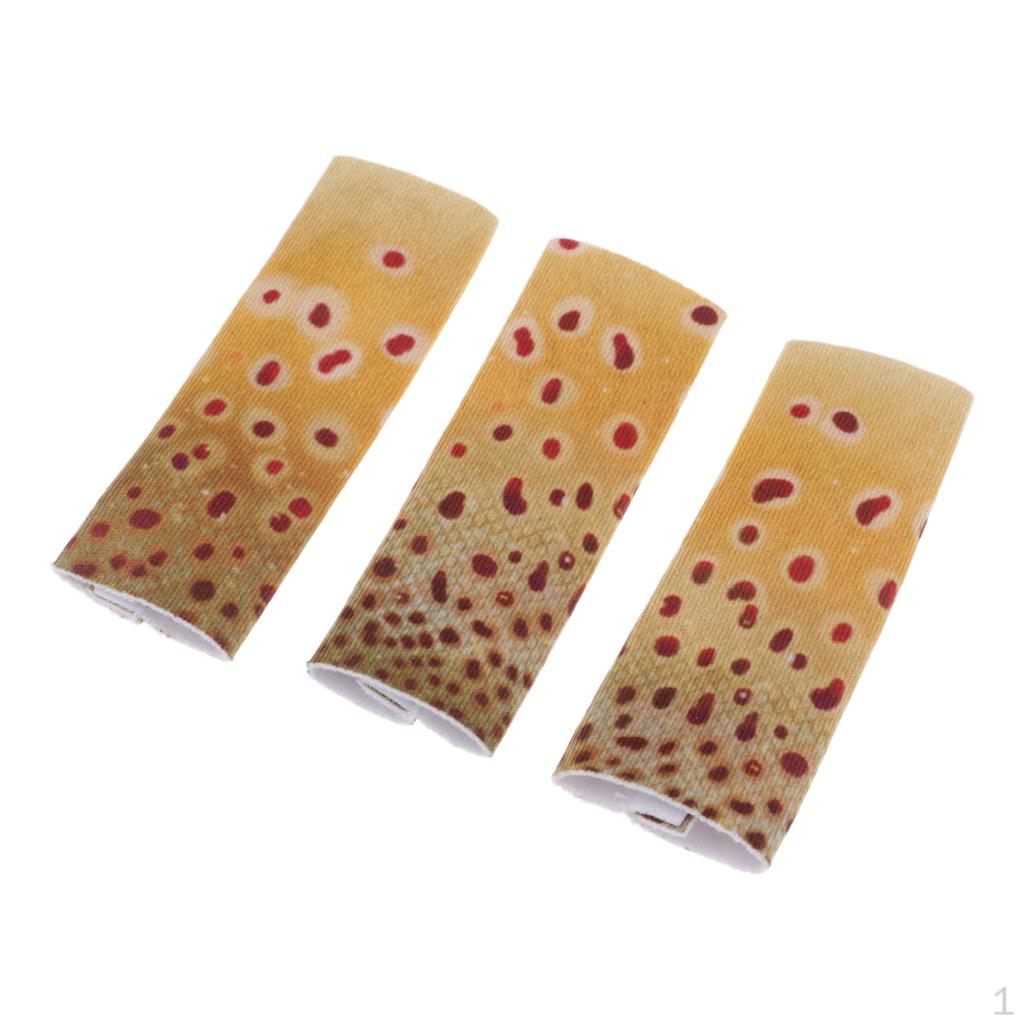 3pcs Guards Yellow Fly Fishing