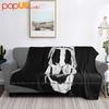 Dali Skull Salvador Dali Tablaeu Art Ultra-Soft Blanket Quilt Winter Sofa Cover Bed Covers