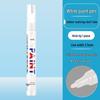 Waterproof White Acrylic Highlighter Pen - Long & Broad Tips, Extra Bold for Art & Outlining.
