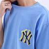 New MLB New York Yankees T Shirts Unisex Blue 31TSP1131-50S