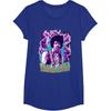 Jimi Hendrix Voodoo Child Psychedelic Purple Flames Band T-Shirt