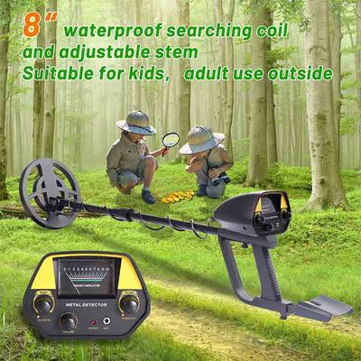 GTX4080 High Sensitivity Waterproof Search Coil Metal Detector Adjustable Gold Track Underground Iron Finder Searching Treasure Hunter