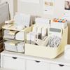 Makeup Organizer Multifunctional Skincare Cosmetic Storage with 2 Drawers for Vanity Desktop Cream