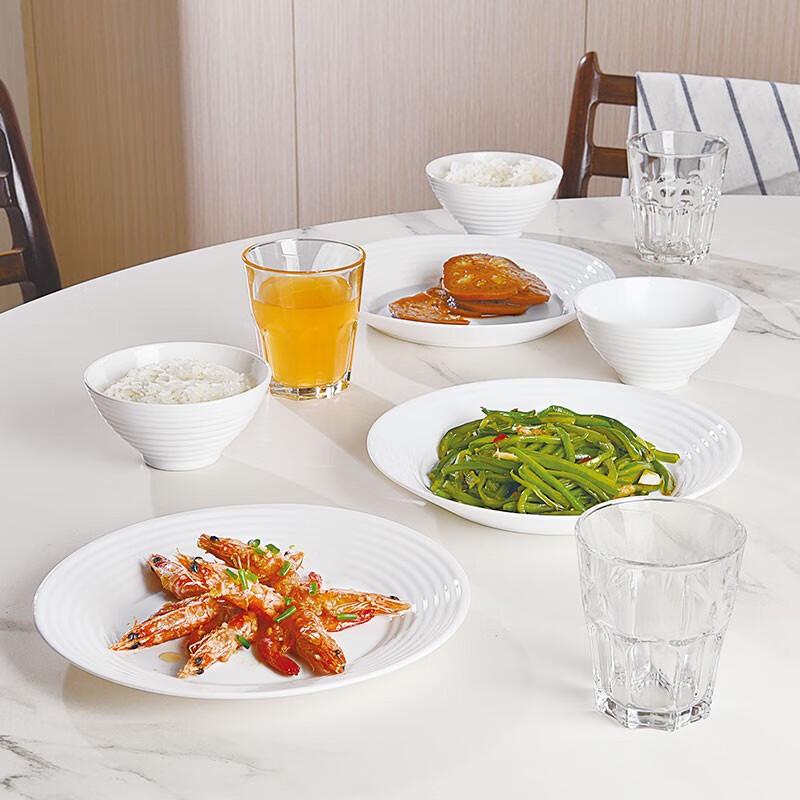 Luminarc Tempered Glass 12-Piece Dinnerware Set