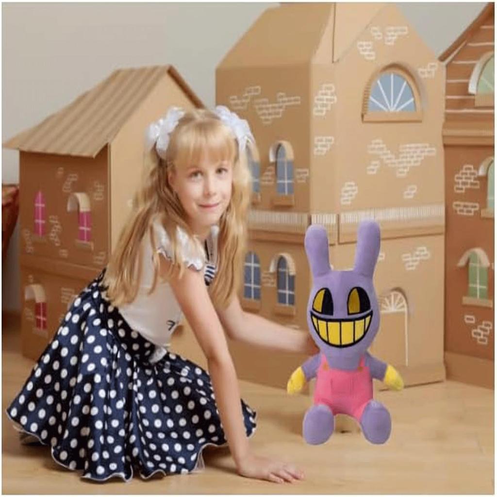 [TOUFEIYUAN] Fantastisk Digital Circus Plysjdukke Leke Digital Circus Klovnedukke Plysjleke for Barn Gutter Jenter Bursdag, Halloween, Julegavesett av