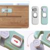2Pcs Sticky Adhesive Pads Cabinet Lock No Tools Installation Drawer Door Locks  Baby Proofing