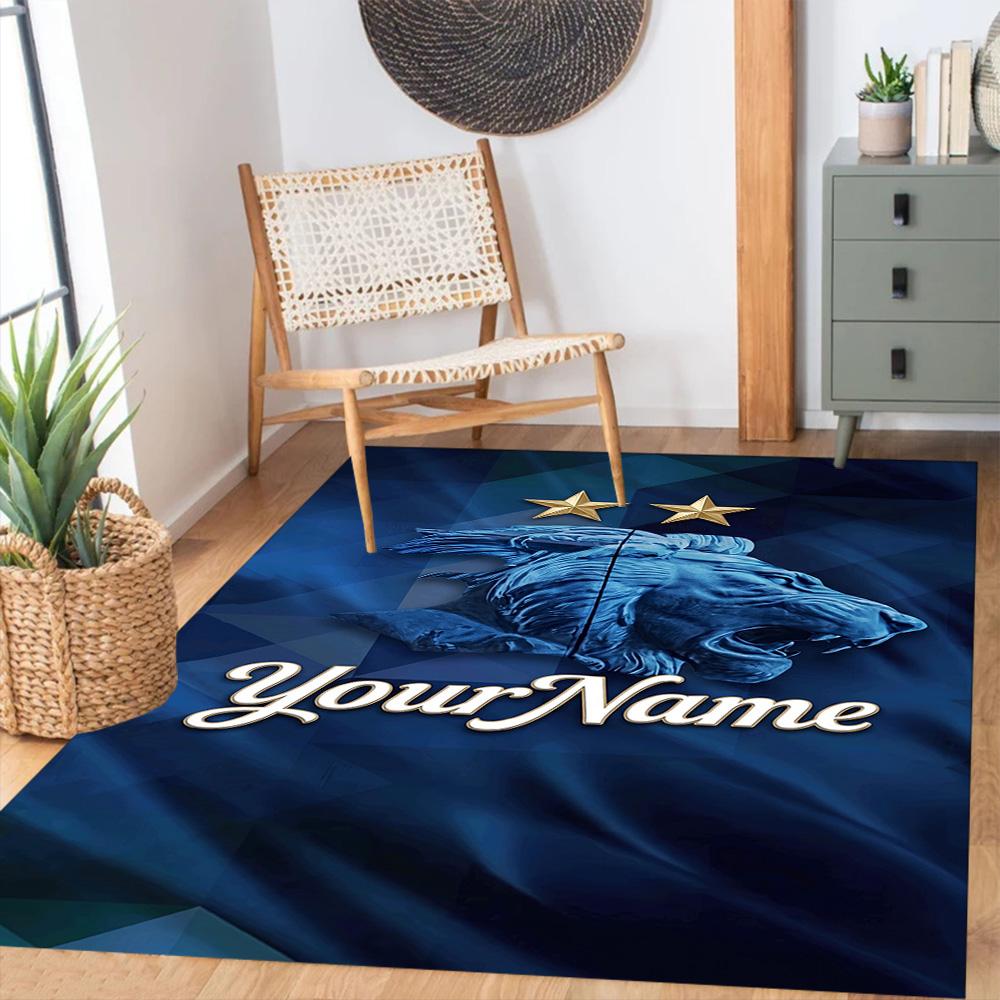 Fc Zenit Saint‑petersburg 55 Customizable Name Carpet Perfect for Game Room Dining Room Bedrooms Balcony Antislip Carpet Anime Office Decor
