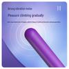 Vibrador de bala de silicona extensible Lailo - Masajeador estimulante femenino