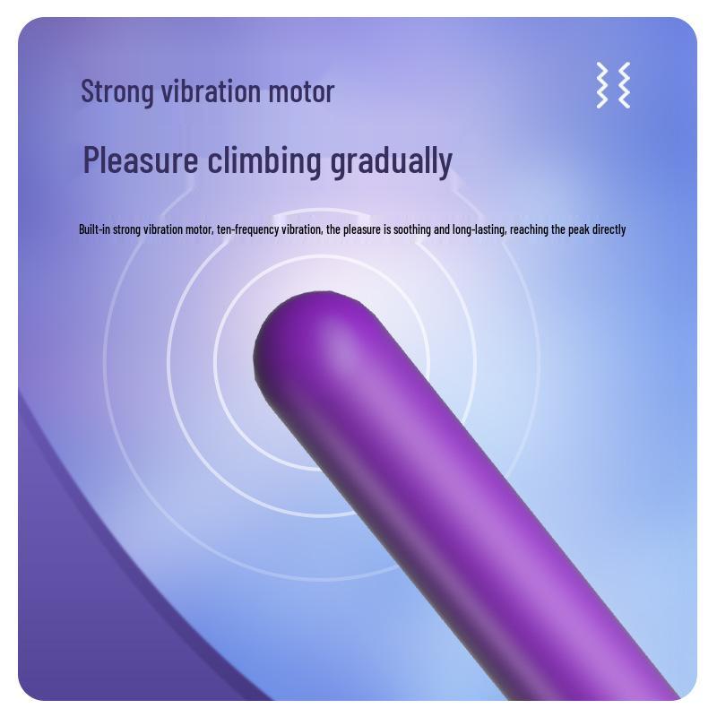 Vibrador de bala de silicona extensible Lailo - Masajeador estimulante femenino