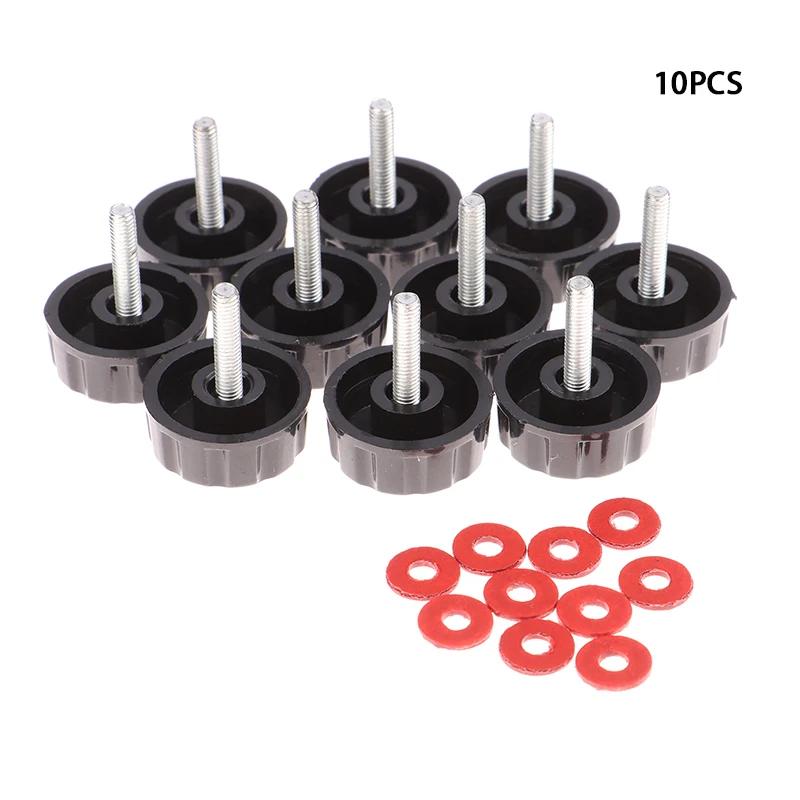 

10pcs Universal Made of Plastic Metal Fishing Reel Handle Screw Caps for Reel Crank Power Foldable Handle