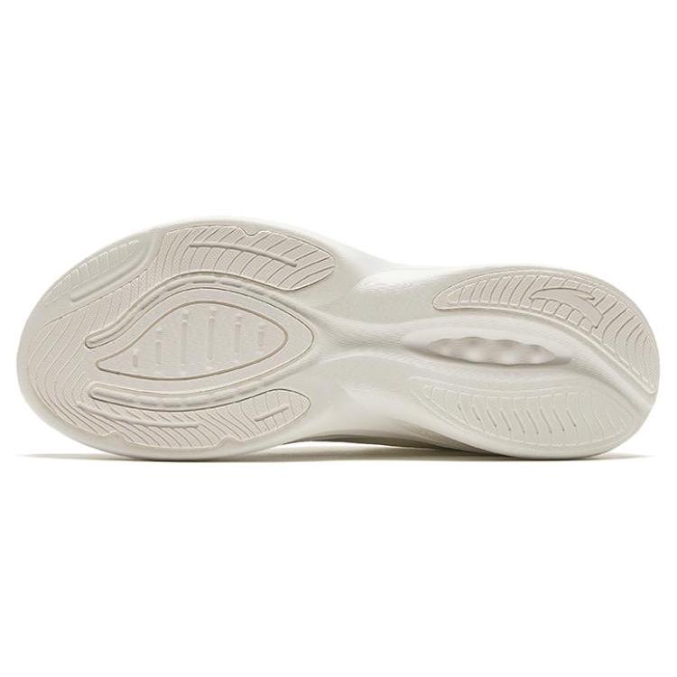 Anta Cushioning Lightweight Low Top Training Running Shoes Women's Ecru