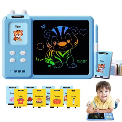 224 Wörter Sprechende Lernkarten LCD-Schreibtablett Brett Pad Spielzeug Vorschule Montessori Sprachtherapie Autismus Spielzeug für Kinder Kleinkinder