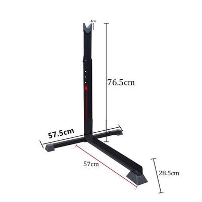 Supporto Verticale a L per Esposizione e Riparazione Biciclette