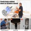 12Pcs Strong Magnetic Door Closer Cabinet Catches Latch Concealed Closures Closet Door Catch Furniture Fittings