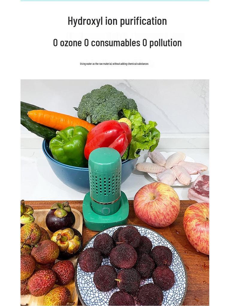 Intelligente Haushaltswaschmaschine: Obst- und Gemüse-Pestizidentferner und Desinfektionsmaschine