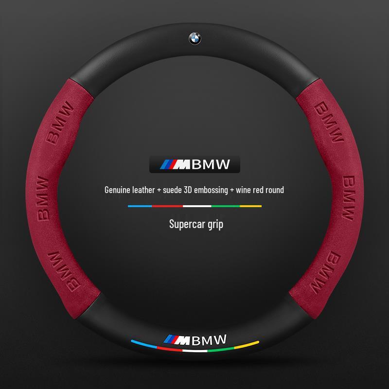 Kryt na volant pro BMW X3 2008-2025, Ultratenký semiš z uhlíkových vláken pro všechny řidiče