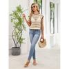 2026 Spring/Summer New Hollow Out Knitwear Women's Vest Top