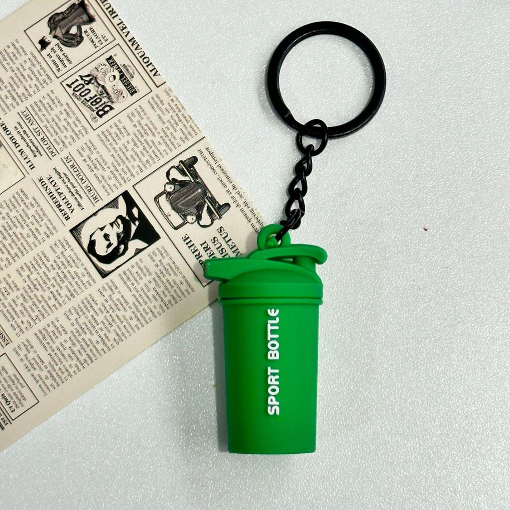 Eco Mini Gummi Pickleball Schläger Schlüsselanhänger - Sportrucksack Anhänger