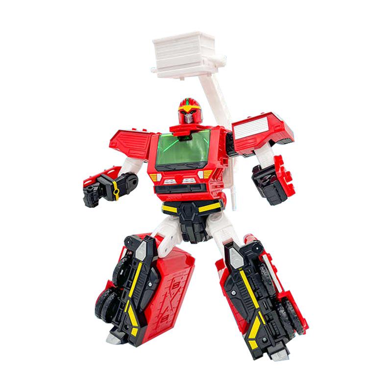 Kabo Car God: Rescue League Transformer Firefighting & Medical Robot Toy Set for Boys