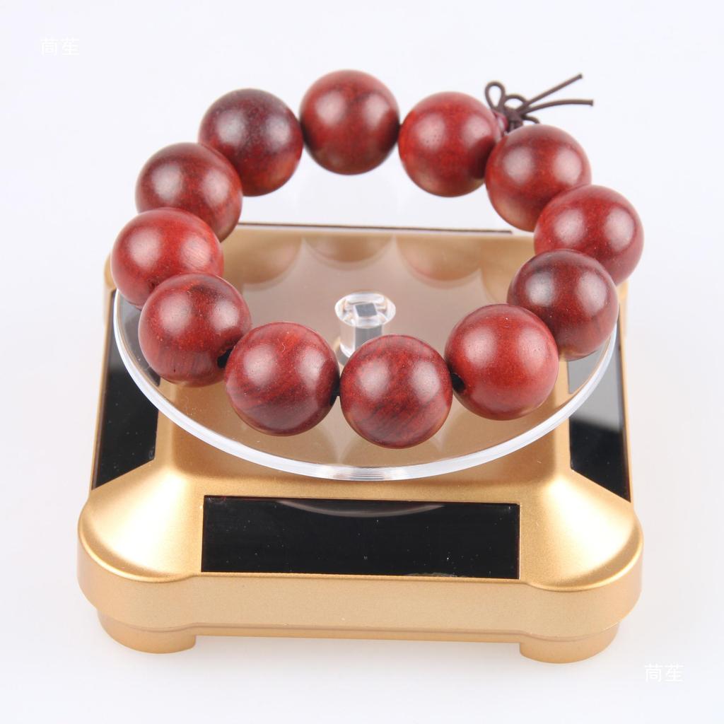 Solar-Powered Rotating Display Stand for Jewelry, Ornaments, Jade, and Watches