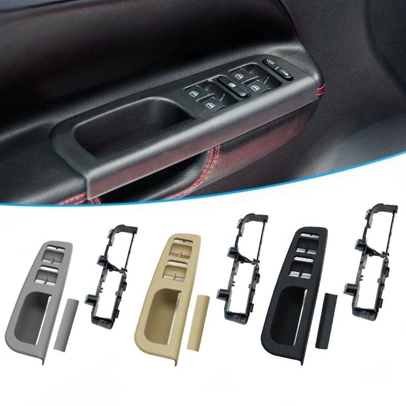 3Pcs for Bora Golf 4 Interior Door Handle Lifter Switch Bracket Base Caps 1J1 867179 3B1 867 171 E 3B0867175