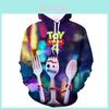 Moletom Aconchegante Toy Story 4 Xerife Woody Buzz Lightyear Para Conforto Casual