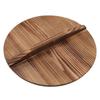 Wooden Anti-overflow Handmade Anti-scalding Pan Lid Iron Pot Cover Cookware Part Fir Wood Pot Lid