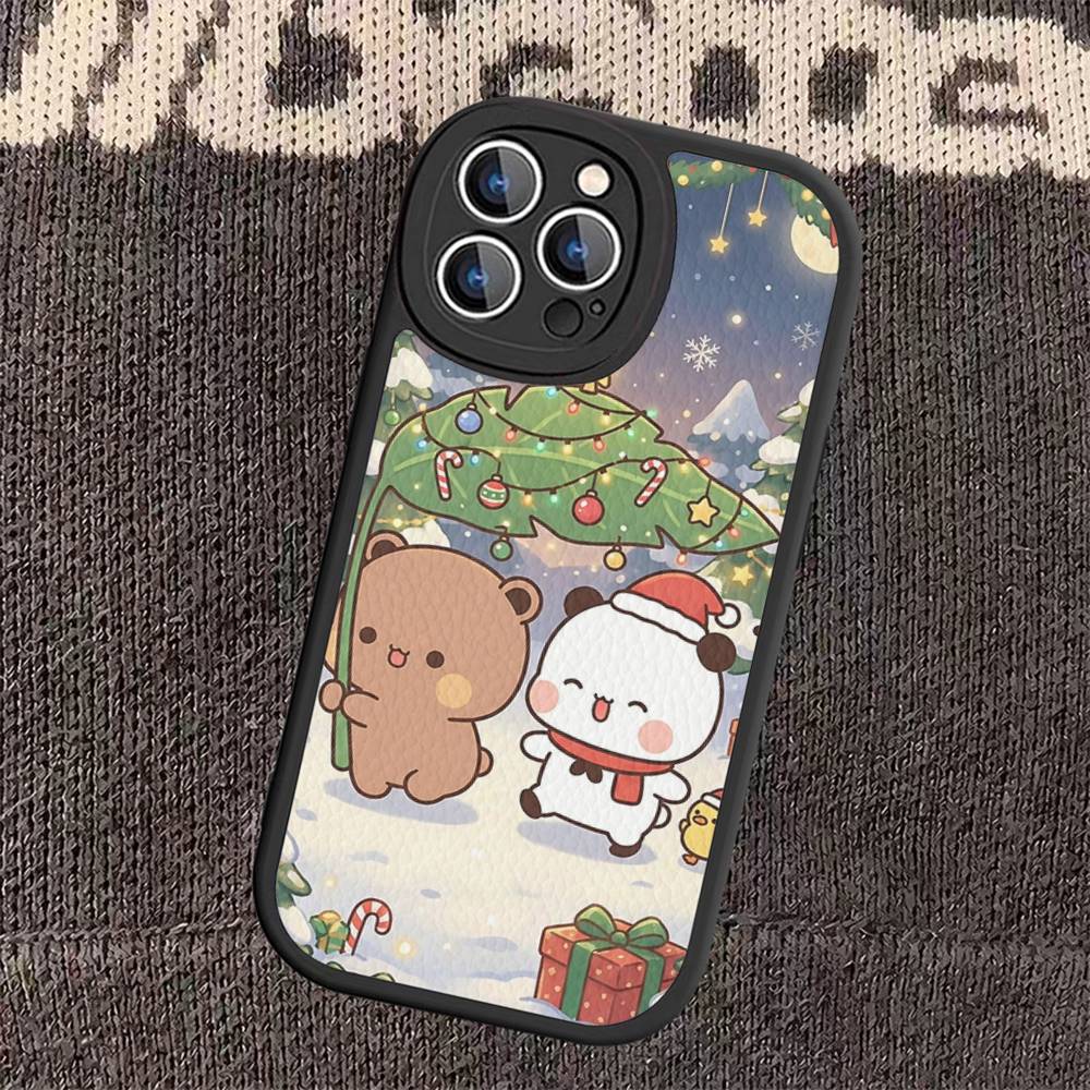 

Милый Чехол Для Телефона Из ПУ Кожи Bubu Dudu Для IPhone 16 15 14 13 12 11 Pro Max Plus Задняя Крышка Fundas iPhone 14 plus
