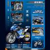 MOC City Technical Motorcycle Moto Car Model Building Blocks Racing Motobike Vehicles Bricks Toys for Kids Teenagers DIY Gifts