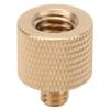Brass Screw Adapter 1 4 Inch Male to 3 8 Inch Female Tripod Thread Reducer Screw Adapter