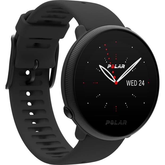 POLAR Ignite 2 Sports Smartwatch - Size SL - Black