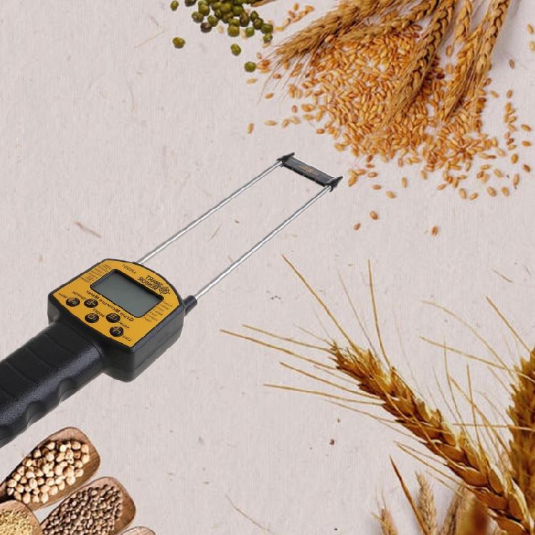 Upgraded Grain Humidity Meter Portable LCD Display Grain Moisture Meter ABS