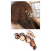 4 Pack Crystal Glitter Sparkly Plastic Hair Clips Clutcher Crab Jaw Barrettes Grips Clamps Buns Hair Up For Women Girl