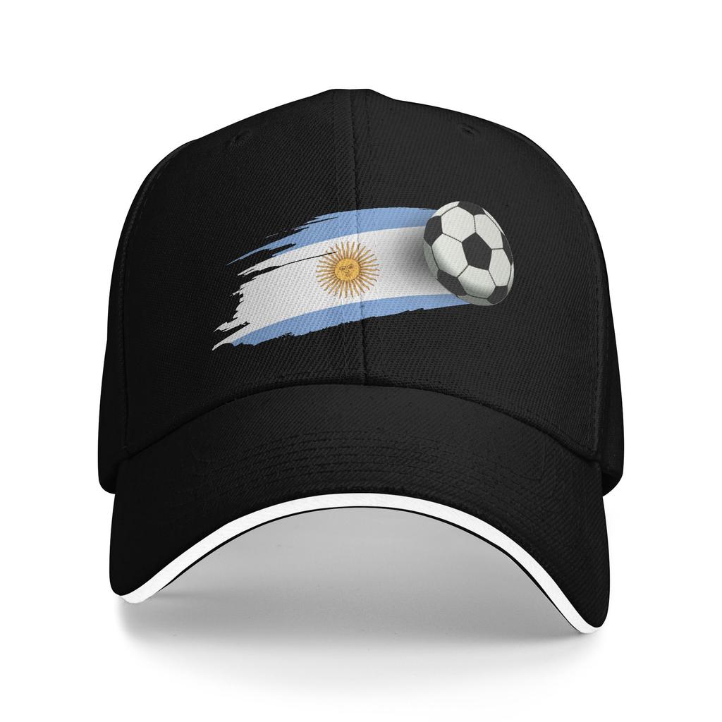 Unisex Argentinian Flag Argentina Soccer Outdoor Hat  Sun Cap New Baseball Cap Sunscreen Hats