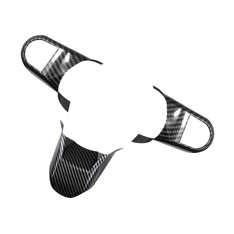 Car Steering Wheel Decorative Cover Plastic Modification Sticker For BMW MINI 2022 Cooper S F54 F55 F56 F57 F60 Car Accessories XX4