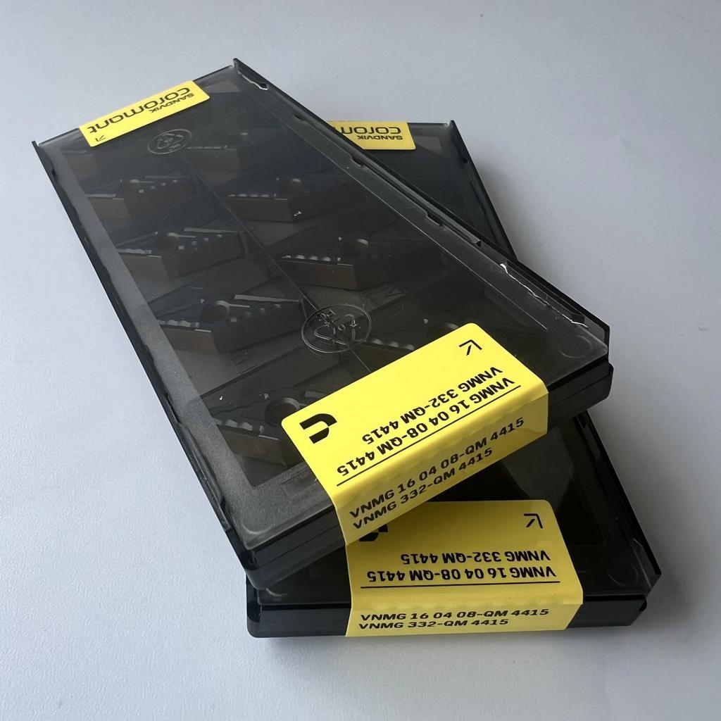 SANDVIK / VNMG160408-QM 4415 / Industrial indexable Carbide Inserts 10 Pcs