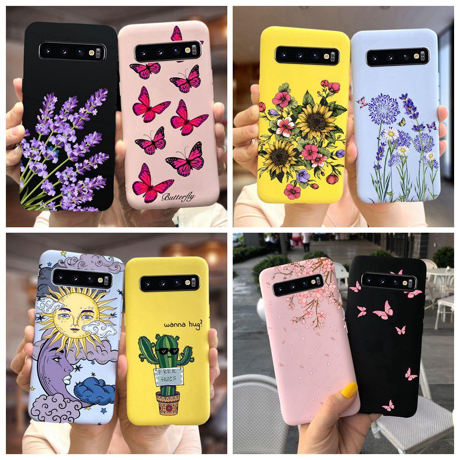 Für Samsung Galaxy S10 Plus Hülle S10e S10+ Weiche Silikon Rückseite Handyhülle Für Samsung S10 Plus S 10 e S10+ Fundas Capa Taschen