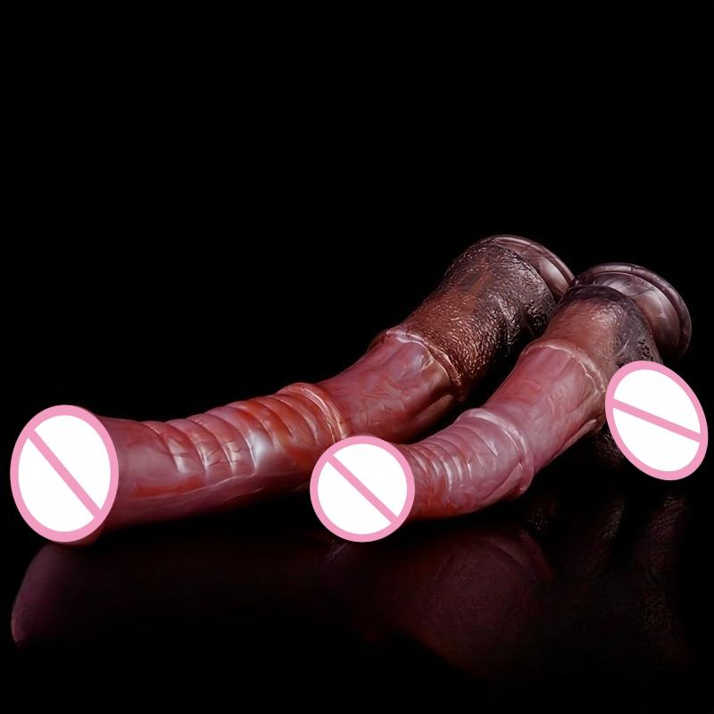Realistic Horse Dildo Huge Long Dildo for Anal Stimulation G-Spot Penis Rooster with Sucker Sex Toys Anal Plug Adult Masturbator