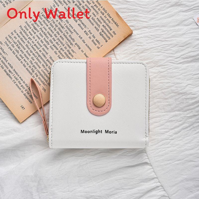 Cute Girls Wallet With Lock Closure Pu Material For Daily Use