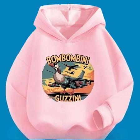 Autumn Winter Brainrot Kids Hoodies Cartoon Pattern Children Sweatshirt Tung Tung Sahur Casual Long Sleeve Tops Youth Clothing
