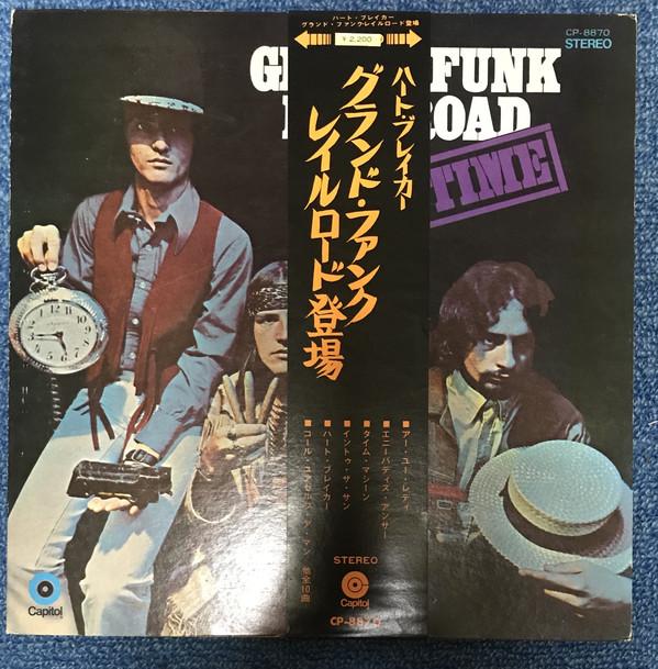 LP Пластинка GRAND FUNK RAILROAD On Time CP8870 CAPITOL 1970 Япония Рок Б/У
