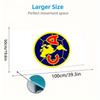 Club America Mouse Pad, Large Gaming Desk Mat, Non-slip XXL Mousepad for Laptop & Tablet, Mini PC Playmat with Stitched Edges