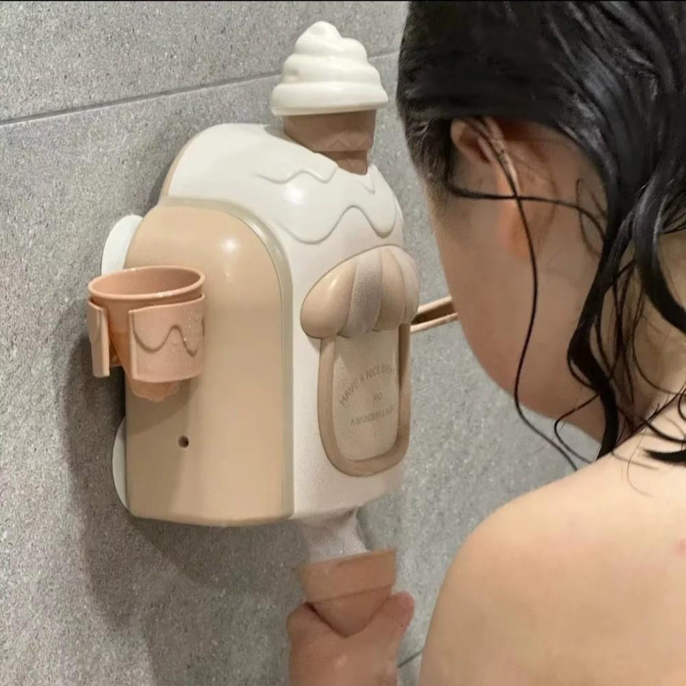 

Manual Foam Machine Ice Cream Bath Toys New Bubble Machine Child Bathroom синій