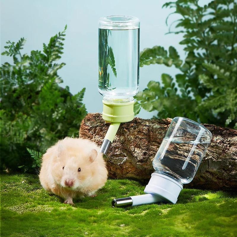 Hanging Hamsters Water Dispenser for Hamsters Cage Automatic External Small Animals Water Bottle NonMess Watering Supply